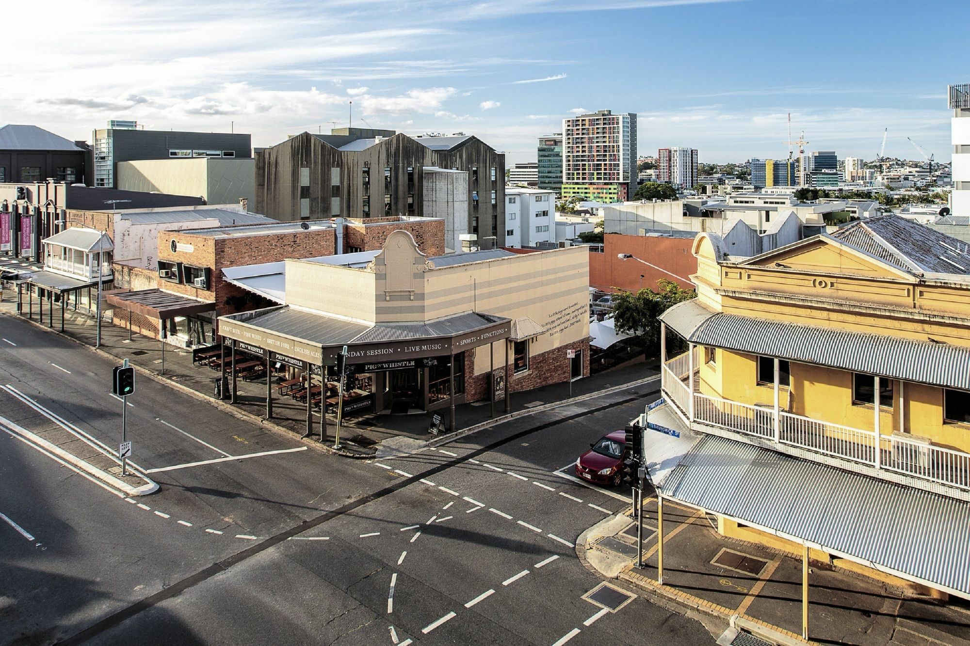 Central Brunswick Apartment Hotel Brisbane Eksteriør billede